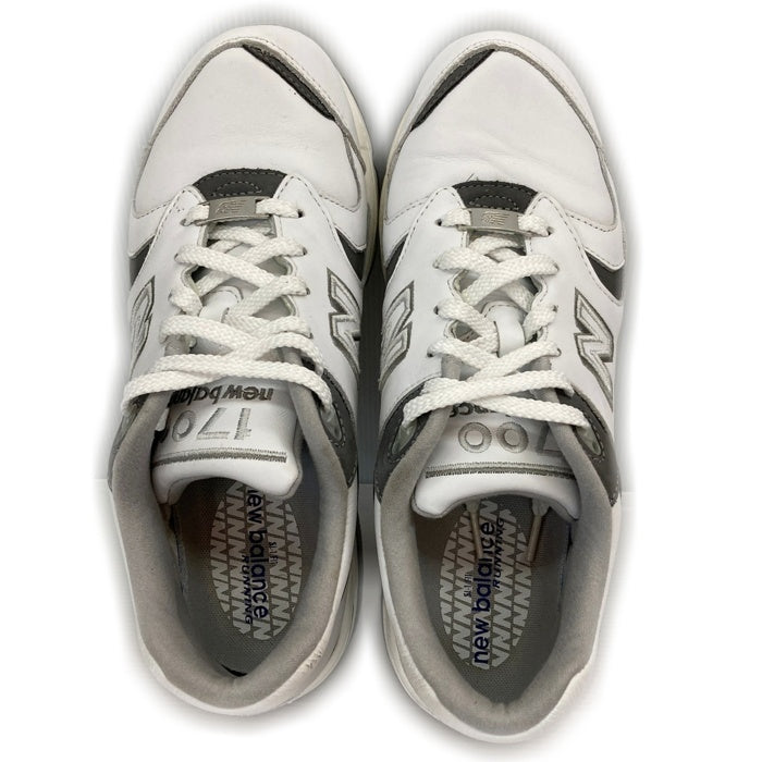 new balance ニューバランス CM1700LN レザーローカットスニーカー ホワイト Size 27.5cm 瑞穂店