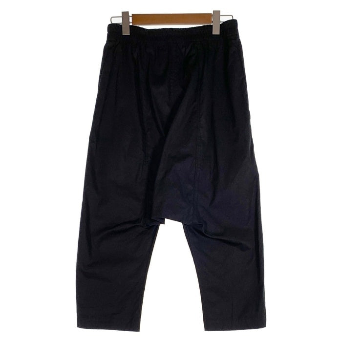 Rick Owens リックオウエンス 17SS ドローストリング サルエルパンツ ブラック コットン イーストランド RU17S9381-TE Size 48 福生店