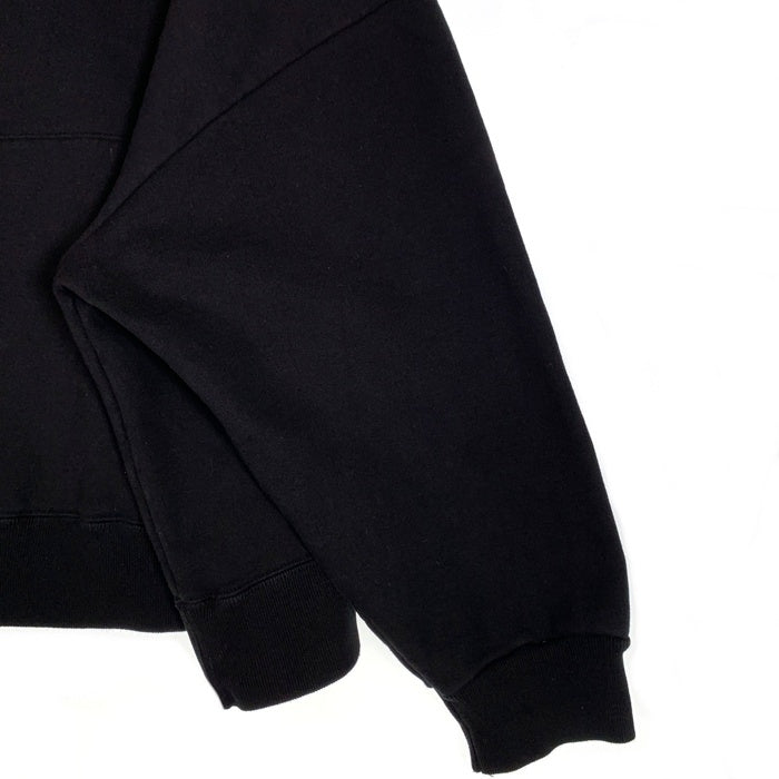 SAINT Mxxxxxx セントマイケル HOODIE RIBON SAINT BLACK プルオーバー フーディー スウェットパーカー ブラック SM-YS1-0000-039 Size L 福生店