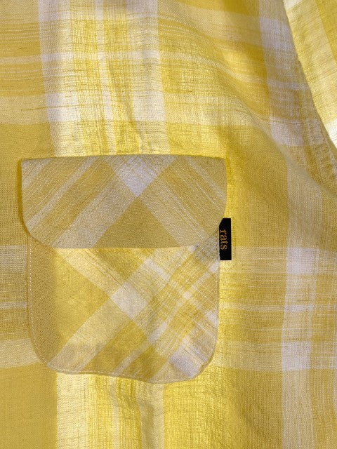 RATS ラッツ 22SS COTTON CHECK SHIRT コットン チェックシャツ イエロー 22’RS-0408 Size M 福生店
