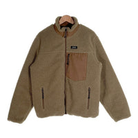 TAION タイオン リバーシブル ジップアップ ボア ジャケット ベージュ Size M 福生店
