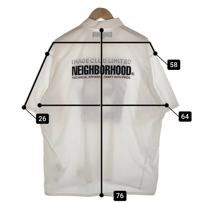 NEIGHBORHOOD ネイバーフッド 24SS SEX PISTOLS PRINT SHIRT SS セックスピストルズ プリントシャツ 半袖 ホワイト 241AQIXN-SHM01S Size XL 福生店