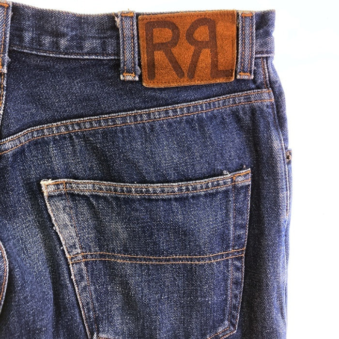 RRL ダブルアールエル セルビッチ デニムパンツ インディゴ size不明 瑞穂店