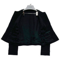 ANAYI アナイ ノーカラー ジャケット ブラック size36 瑞穂店