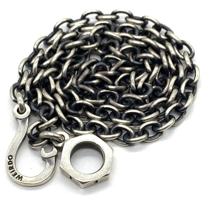 WEIRDO ウィアード NUT CHAIN ナット チェーンネックレス SV925 WP002 Size 50cm 福生店