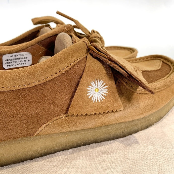 Clarks クラークス Wallabee ワラビー Tan Combi スウェードブーツ ベージュ ブラウン 切替 11826 Size UK7 (25.5-26cm) 福生店