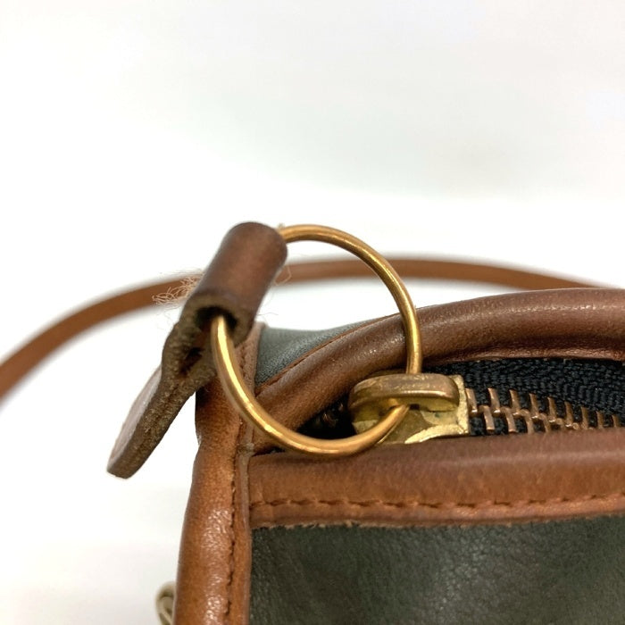 OLD COACH オールドコーチ USA製 ミニボストンバッグ 2WAY ダークグリーン 瑞穂店
