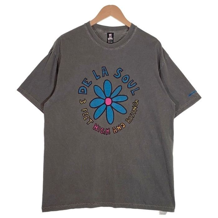 WIND AND SEA ウィンダンシー DE LA SOUL デラソウル WDS LOGO TEE 半袖 Tシャツ チャコール ブラック WDS-C-DLS-26-Q4-CS-05 Size XL 福生店