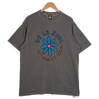 WIND AND SEA ウィンダンシー DE LA SOUL デラソウル WDS LOGO TEE 半袖 Tシャツ チャコール ブラック WDS-C-DLS-26-Q4-CS-05 Size XL 福生店