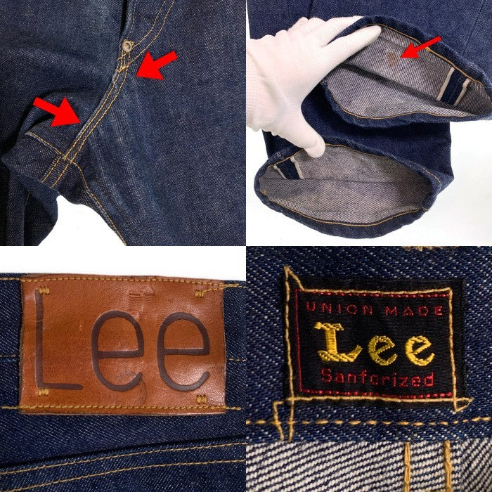 Lee リー L’ECHOPPE 別注 WW2 PIERROT PANTS ピエロパンツ デニム ジーンズ インディゴ 大戦 LB0509 Size 32 福生店