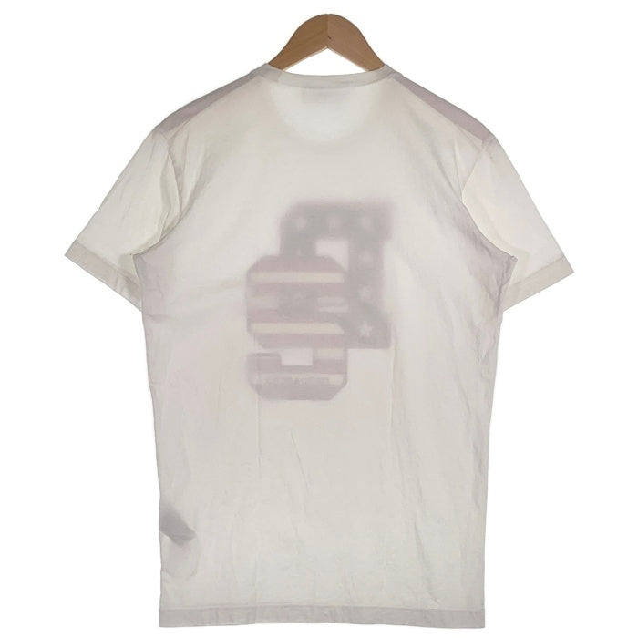 DSQUARED2 ディースクエアード Logo Print T-Shirt ロゴプリント 半袖 Tシャツ ホワイト S74GD1260S23009 Size S 福生店