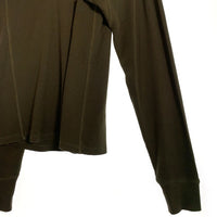 entire studios エンタイアスタジオ サーマルカットソー 長袖 フィンガーホール オリーブ ES2260 Size XL 福生店