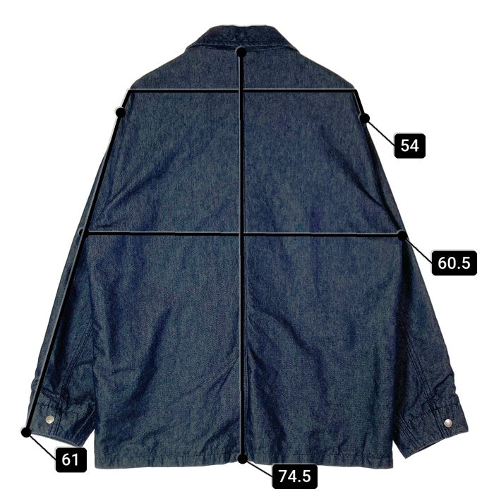 Schott ショット 3122099 INDIGO BIRDS EYE 3B JKT テーラードジャケット インディゴ sizeL 瑞穂店