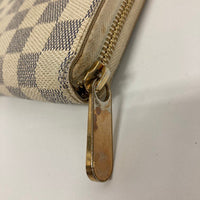 LOUIS VUITTON ルイヴィトン N60019 ダミエアズール ジッピーウォレット ラウンドファスナー 長財布 ホワイト 瑞穂店