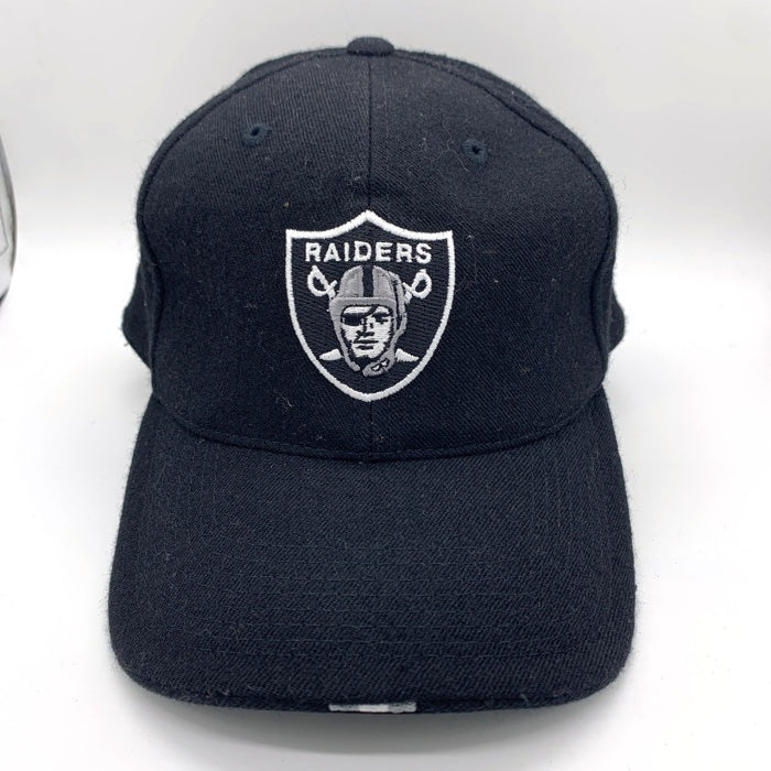 00's NIKE TEAM ナイキ NFL オークランド・レイダース ウールベースボールキャップ ブラック Size 7 3/8 (58.7cm) 福生店