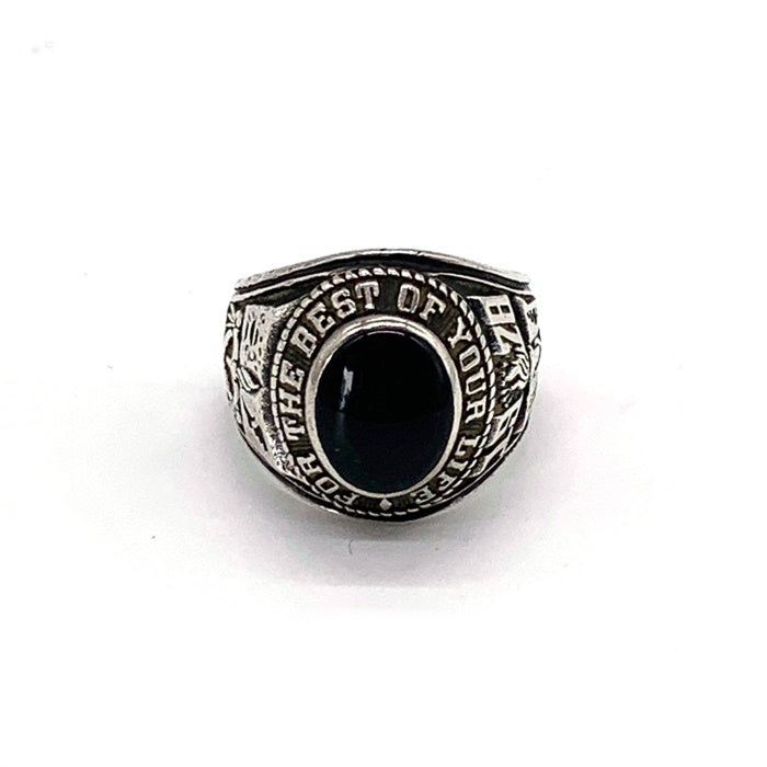 NAKAGAWA JOHN ROBERTS ジョン・ロバーツ 1978 シルバー カレッジリング SILVER Size 10号 福生店