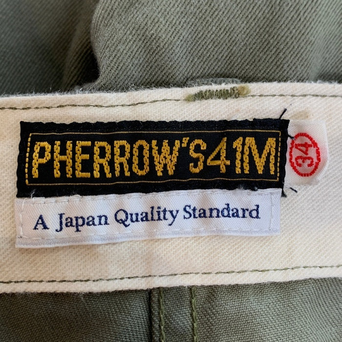 Pherrow's フェローズ U.S.C.ARMY チノトラウザーパンツ オリーブ Size 34 福生店