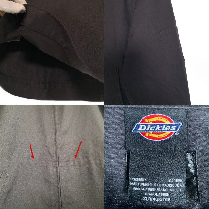 DICKIES ディッキーズ HTC エイチティーシー EISENHOWER JACKET アイゼンハワー ジャケット ブラック フラワースタッズ Size XL 福生店