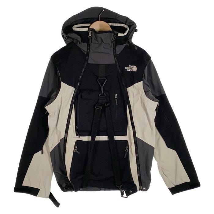 THE NORTH FACE ノースフェイス Transformer Jacket トランスフォーマージャケット ナイロン ブラック チャコール ホワイト NS61405 Size S 福生店