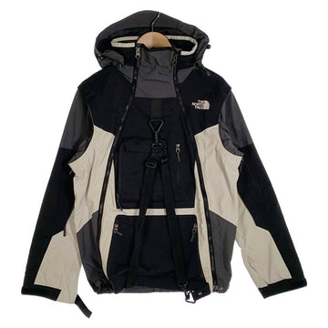 THE NORTH FACE ノースフェイス Transformer Jacket トランスフォーマージャケット ナイロン ブラック チャコール ホワイト NS61405 Size S 福生店