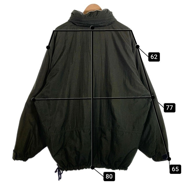 90's Abercrombie & Fitch アバクロンビー アンド フィッチ アノラックフーディー パーカー モスグリーン Size L 福生店