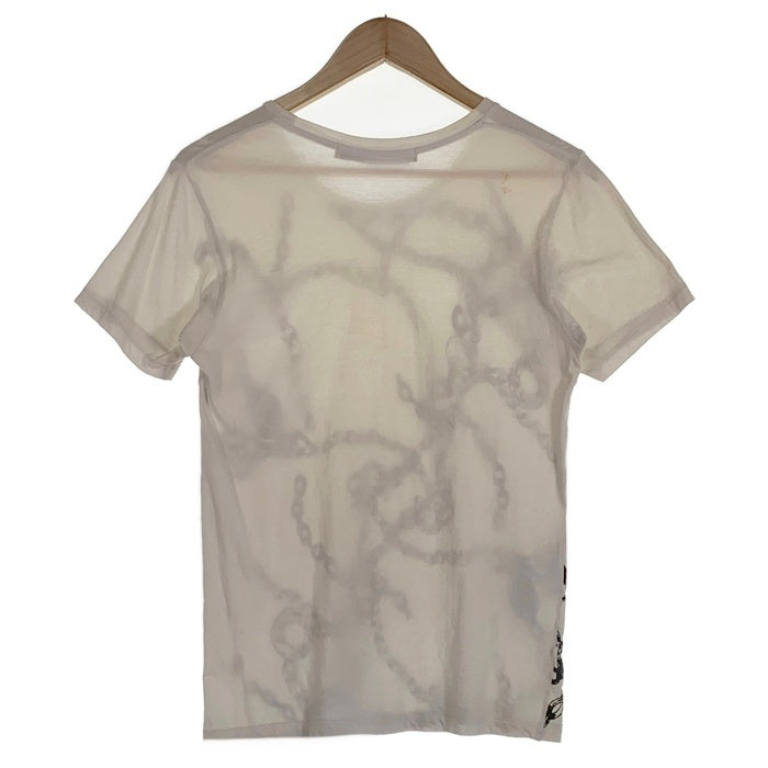 JOHNLAWRENCESULLIVAN ジョンローレンスサリバン チェーンプリント Tシャツ コットン SA025’08 Size 38 福生店