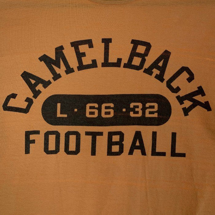 WAREHOUSE ウエアハウス CAMELBACK プリントTシャツ オレンジ Size M 福生店