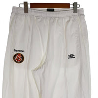 SUPREME シュプリーム 23AW Umbro アンブロ Cotton Ripstop Track Pant コットンリップストップ トラックパンツ ホワイト Size US M 福生店