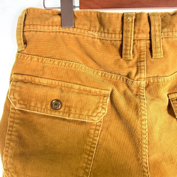 TMT ティーエムティー CORDUROY BUSH SHORTS コーデュロイブッシュショーツ ショートパンツ イエロー TPT-S1714 Size L 福生店