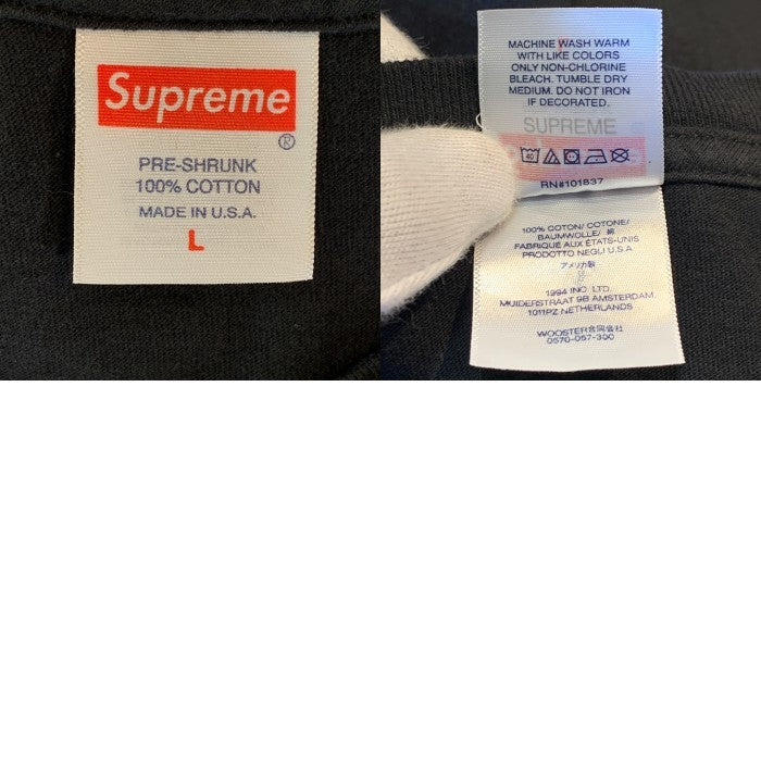 SUPREME シュプリーム 23SS Arabic Logo Tee アラビックロゴ Tシャツ ブラック Size L 福生店