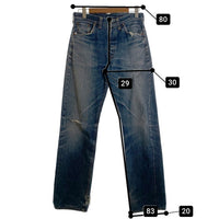 90's Levi's リーバイス 201XX 復刻 デニムパンツ ビッグE  ボタン裏 555 インディゴ 201-0004 USA製 Size W34 L36 福生店