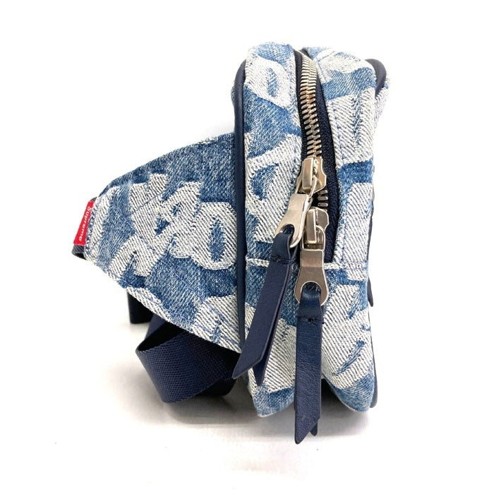 Supreme シュプリーム 22SS Fat Tip Jacquard Denim Waist Bag ウエストバッグ インディゴ 瑞穂店
