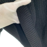 CELINE セリーヌ 21AW HOODED SWEATER IN RIBBED WOOL ニット ウール フーデッド プルオーバー パーカー フーディー ブラック 2A85W423P Size XS 福生店