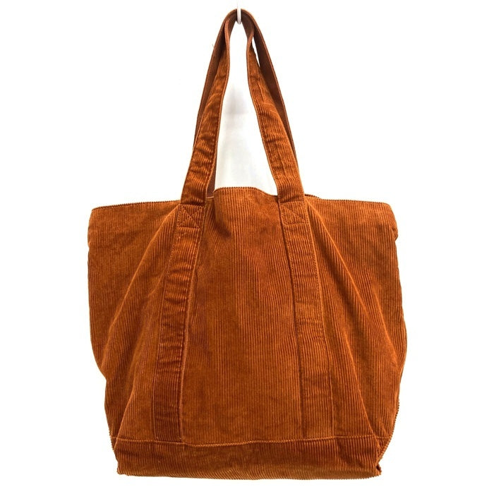 Carhartt WORK IN PROGRESS カーハート ワークインプログレス コーデュロイ トートバッグ ブラウン 瑞穂店