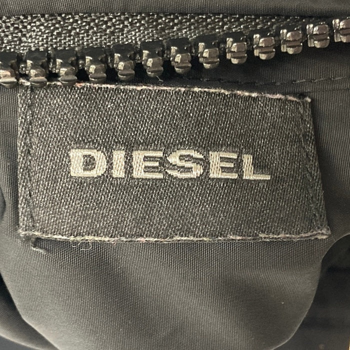 DIESEL Teflon ディーゼル テフロン加工 リバーシブルナイロンパーカー ブレイブマン ブラック SizeS 瑞穂店