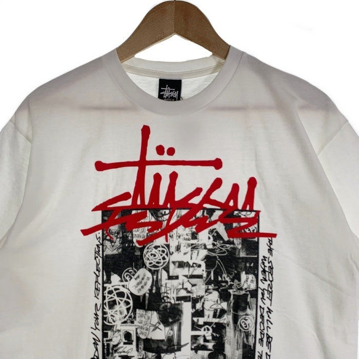 00's STUSSY ステューシー FUTURA フューチュラ フォトプリント Tシャツ ホワイト Size M 福生店