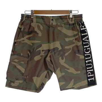 1piu1uguale3 ウノピュウノウグァーレトレ SPORT THESAINT MAFIA ONESIDE CARGO SHORTS カモフラージュ カーゴショートパンツ コットンナイロン Size 5 福生店