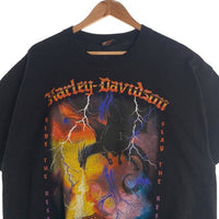 Harley-Davidson ハーレーダビッドソン 半袖 Tシャツ ブラック Size XL相当 福生店