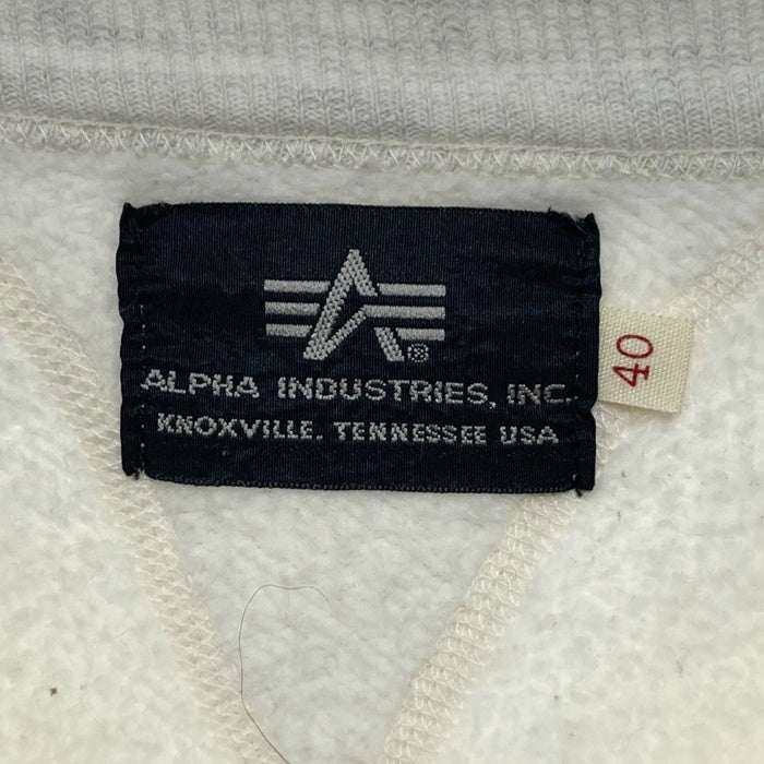 ALPHA INDUSTRIES アルファインダストリーズ 両V US AIR FORCE スウェットトレーナー グレー size40 瑞穂店