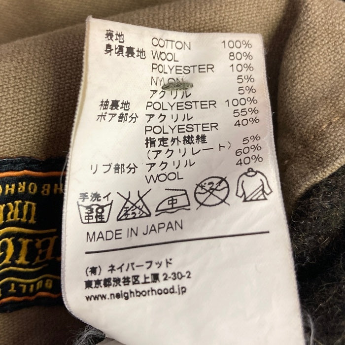 NEIGHBORHOOD ネイバーフッド 112NYNH-JKM02 N-1 デッキジャケット ブラウン sizeL 瑞穂店