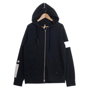 glamb グラム 15AW Otis CS ジップアップ スウェットパーカー ブラック GB15WT/CS01 Size 3 福生店