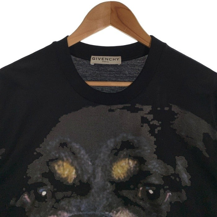 GIVENCHY ジバンシィ Rottwiler ロットワイラー ドッグプリント Tシャツ ブラック オーバーサイズ BM705L3Y1P Size S 福生店