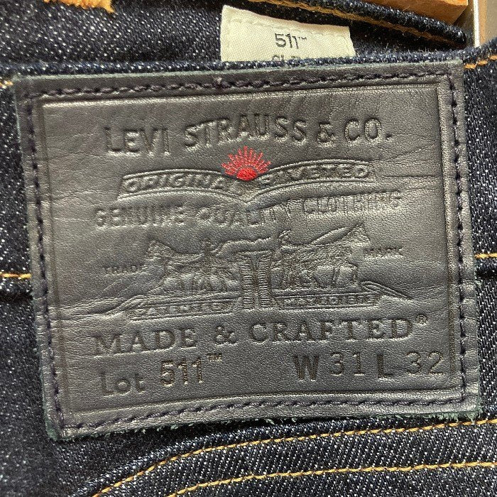 LEVI’S リーバイス 56497-0038 MADE & CRAFTED メイド アンド クラフテッド デニムパンツ 濃紺 インディゴ sizeW31 瑞穂店