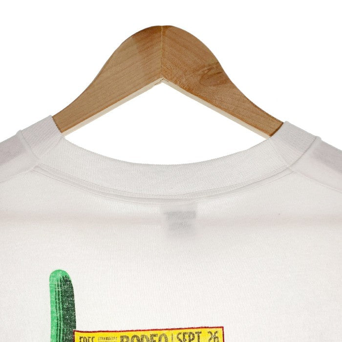 90's Marlboro マルボロ Pocket Tee ポケットTシャツ バックプリント サボテン ロデオ ホワイト FRUIT OF THE LOOM Size XL 福生店