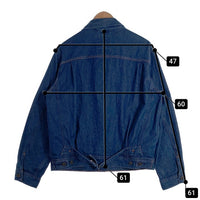 Levi's RED リーバイスレッド TYPE ll TRUCKER JACKET デニム トラッカージャケット インディゴ A2699-0000 Size M 福生店