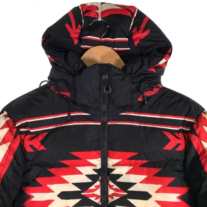 RLX RALPH LAUREN ラルフローレン ネイティブ柄 中綿 ダウンジャケット ブラック レッド ホワイト Size S 福生店