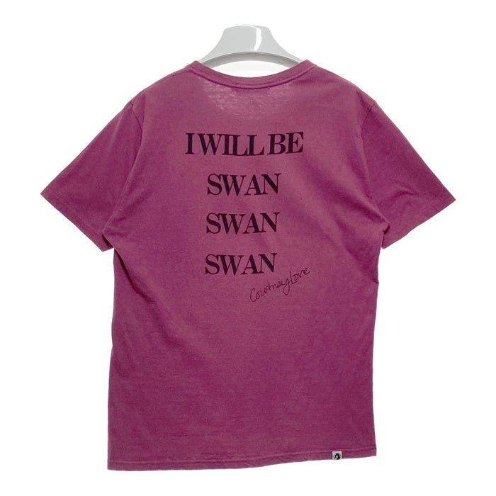 HYSTERIC GLAMOUR ヒステリックグラマー COURTNEY LOVE コートニーラブ プリントTシャツ パープル 0203CT20 Size M 瑞穂店