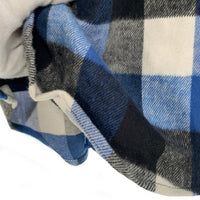 90's BIG MAC ビッグマック バッファローチェック フランネルシャツ ブルー USA製 94年 Size M-R 福生店