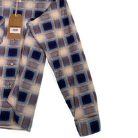 Subculture サブカルチャー COTTON CHECK SHIRT コットン チェック 長袖 シャツ ブルー SCTP-A2605 Size 2 福生店