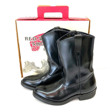 RED WING レッドウィング 8155 PECOS ペコス レザーブーツ ブラック ソフトトゥ 07年 Size 8E (26cm) 瑞穂店